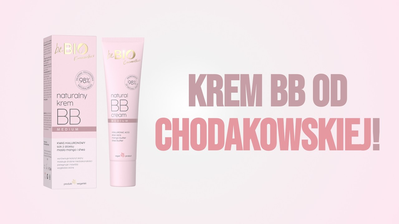 SZOK! BeBio Cosmetics Krem BB Ewy Chodakowskiej Zmienił Moją Skórę Na Zawsze! Genialny Glow!
