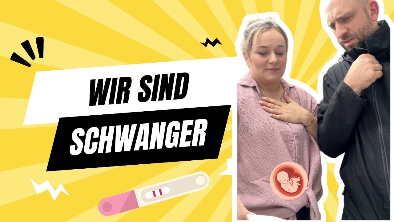 WIR SIND SCHWANGER 🥺 | BABY NUMMER 4 🤰| UNSERE REAKTION 🤣