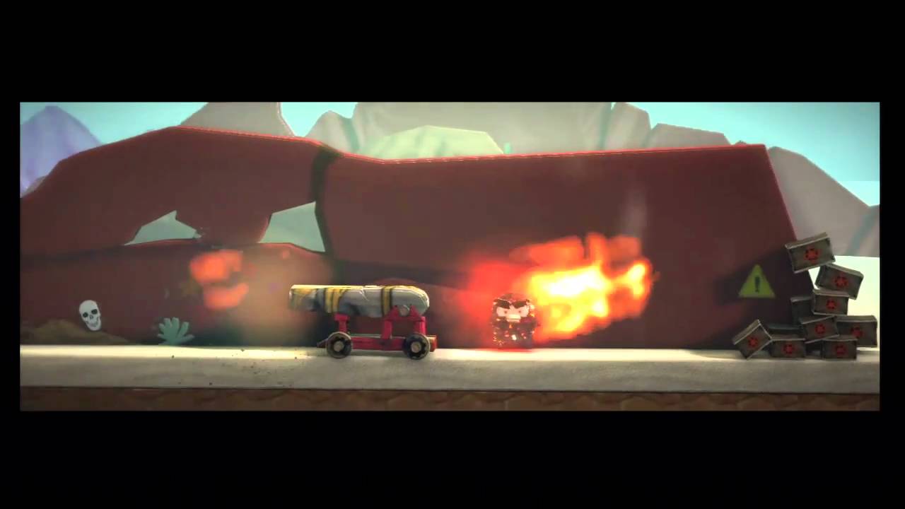 little big planet 2 - CATCH A SACKBOY (FUNNY MOVIE)