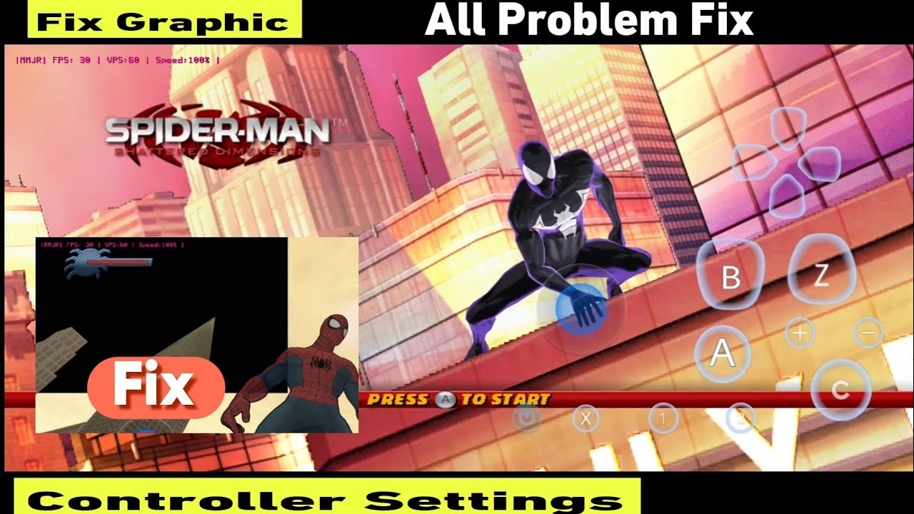 spider man shattered dimensions Dolphin Emulator Best Settings Fix Graphics+Wii Controller Setup
