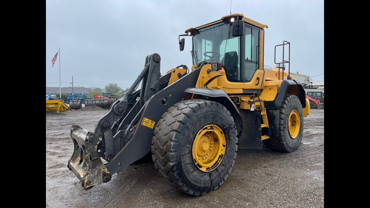 2012 Volvo L120G w/ 12,492 hours of use.