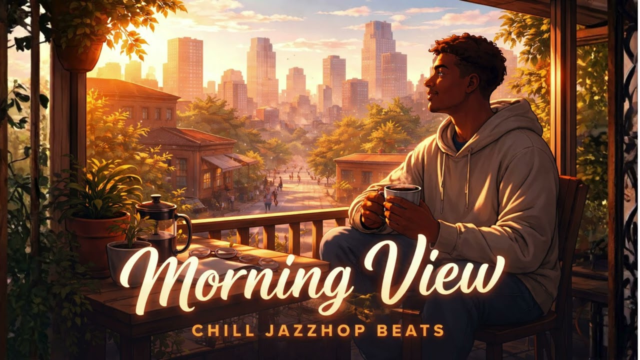 Morning View ☕ Chill Jazzhop Beats for a Calm and Relaxed Start