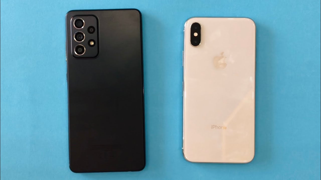 Samsung Galaxy A52 vs iPhone X
