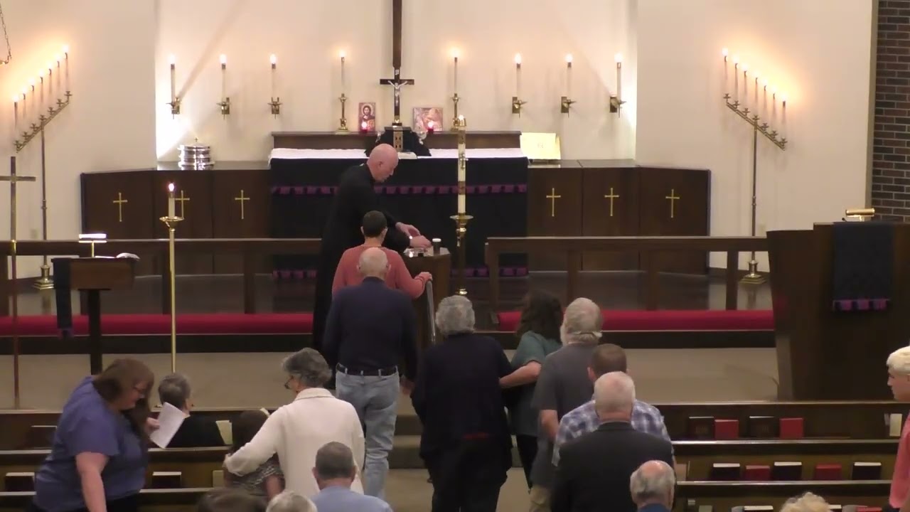 Ash Wednesday - Church Service @ Redeemer Lutheran Fairhope LCMS
