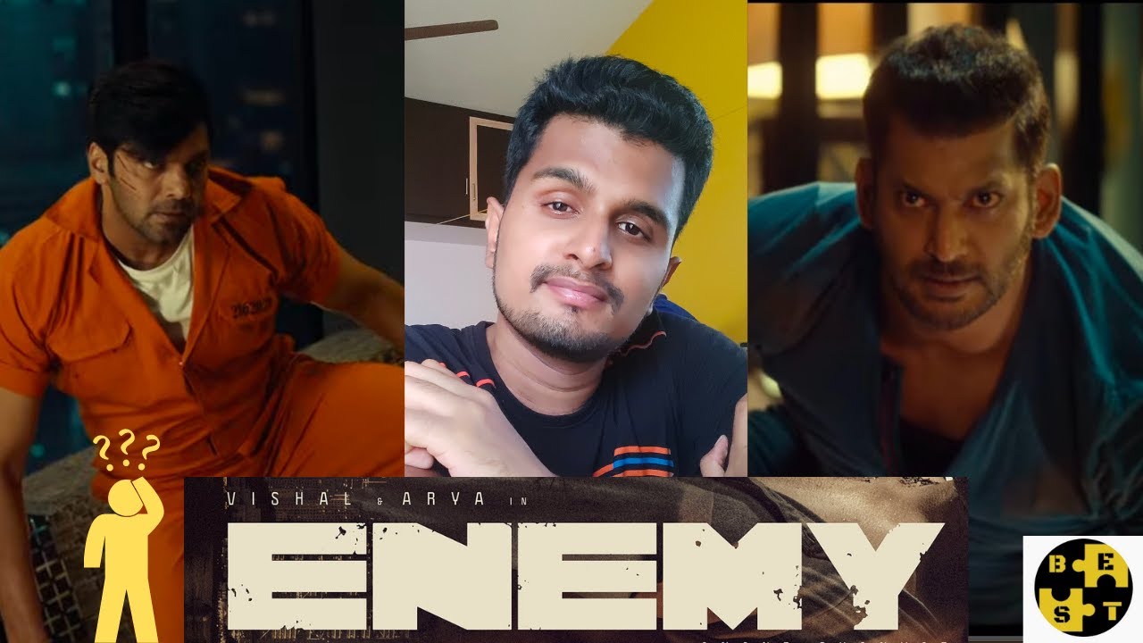 ENEMY Teaser REACTION | THALA Fan | Vishal, Arya | Anand Shankar | BEST