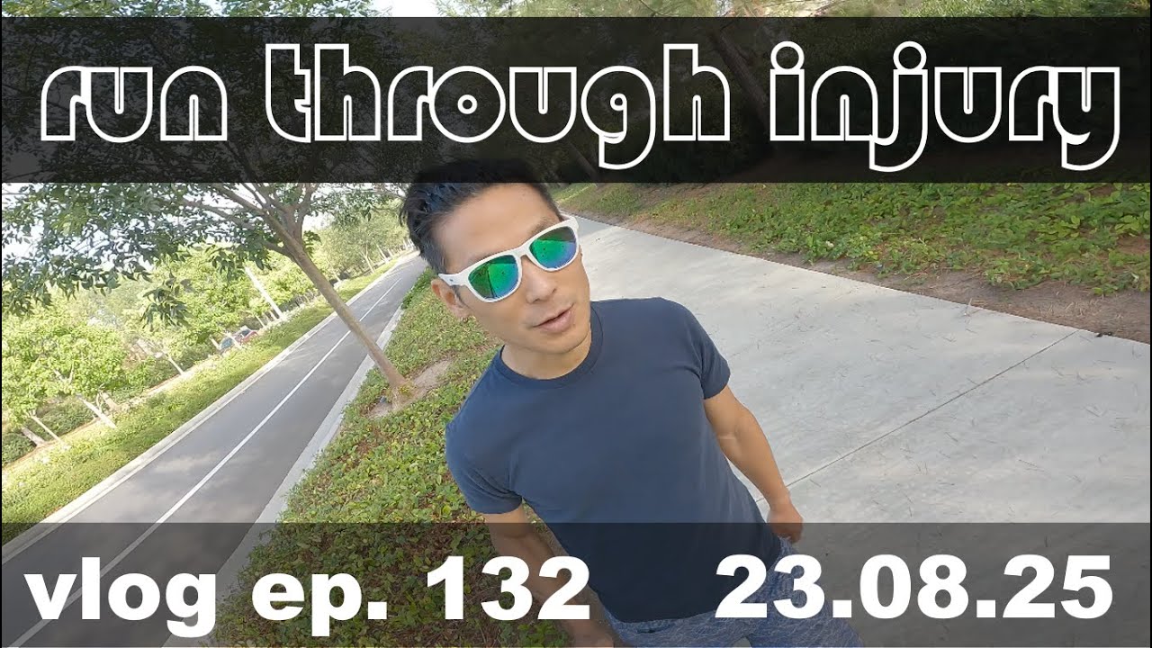 RUNNING THROUGH TENDON/MUSCLE INFLAMMATION - AHRC Marathon Training Vlog Ep132 - Unbroken Tempo 7 Mi