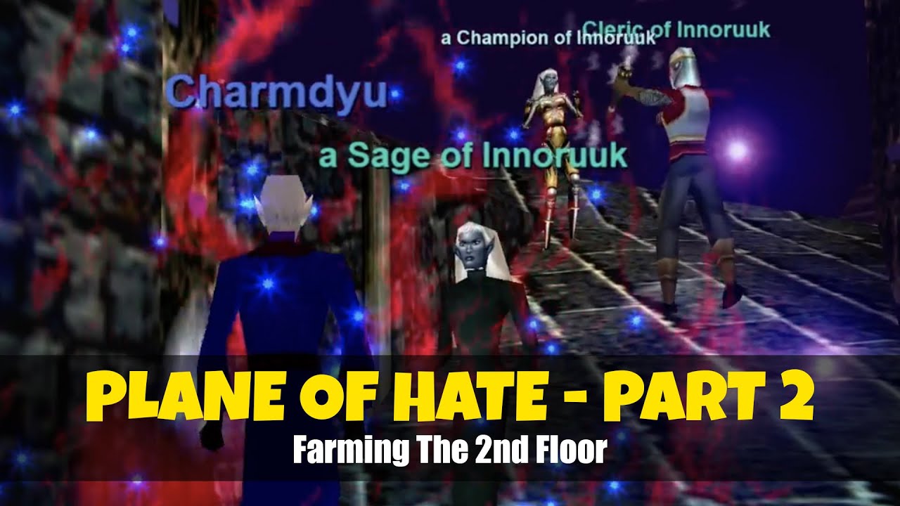 Plane of Hate - Farming the 2nd Floor - Enchanter Solo - Everquest Project 1999