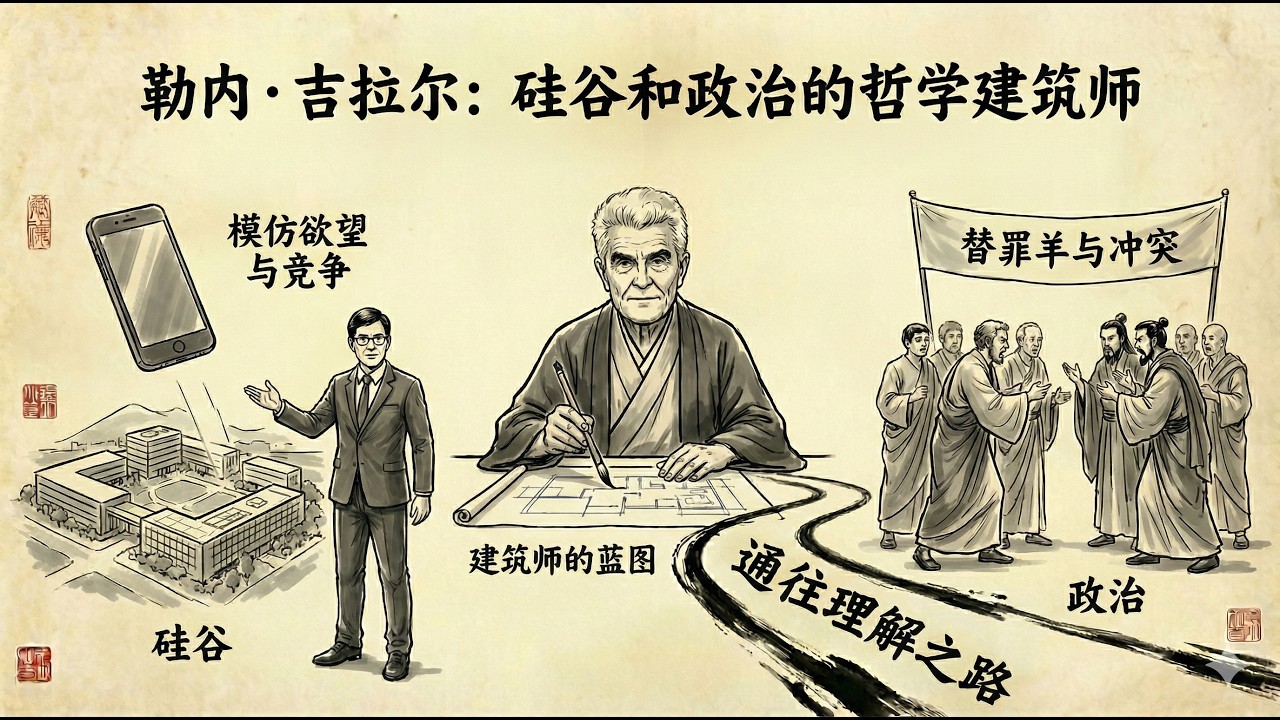 吉拉尔：彼得蒂尔和JD万斯背后的哲学建筑师