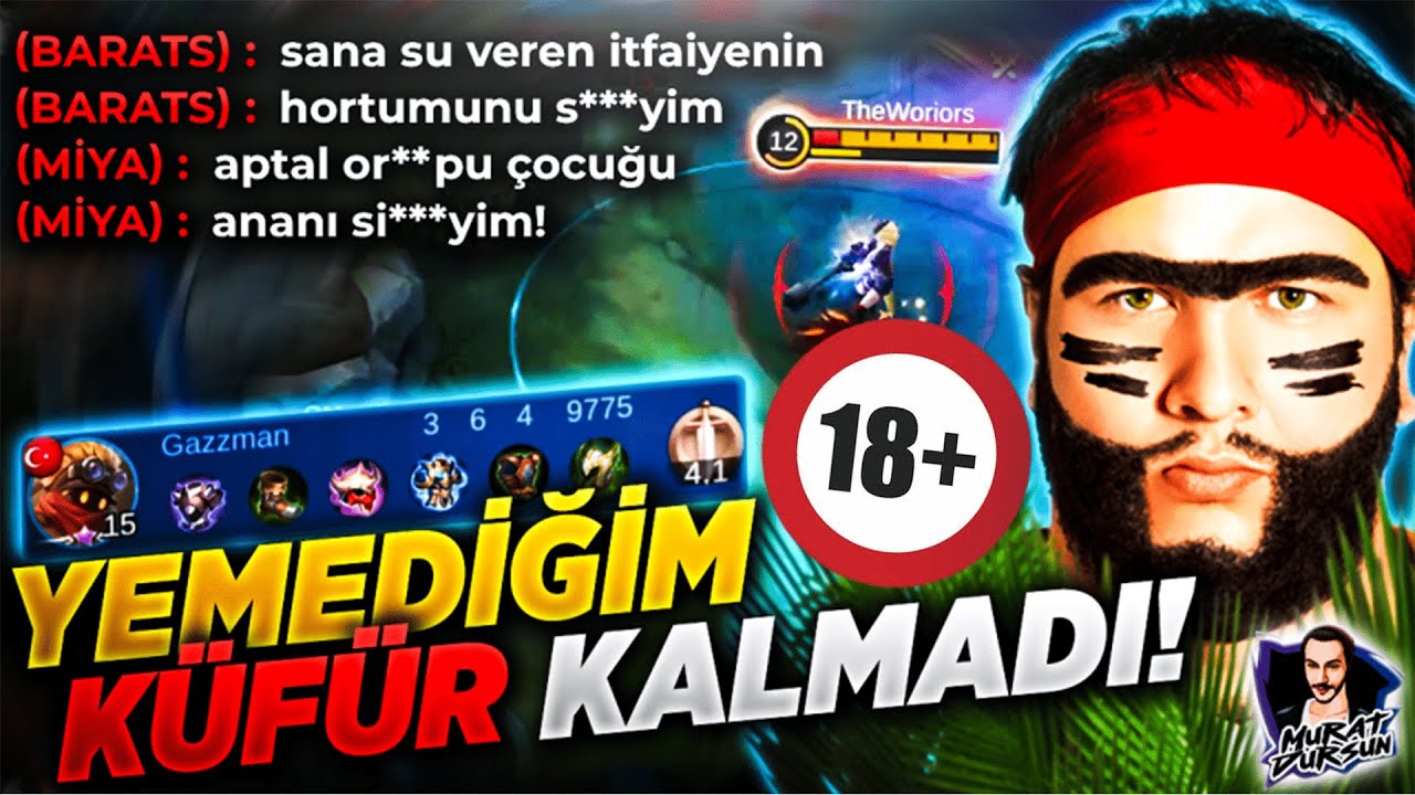 Çok Terbiyesiz İnsanlar var | Zor tuttum kendimi Küfür| MLBB'de Sinirden kudurdular | Mobile Legends