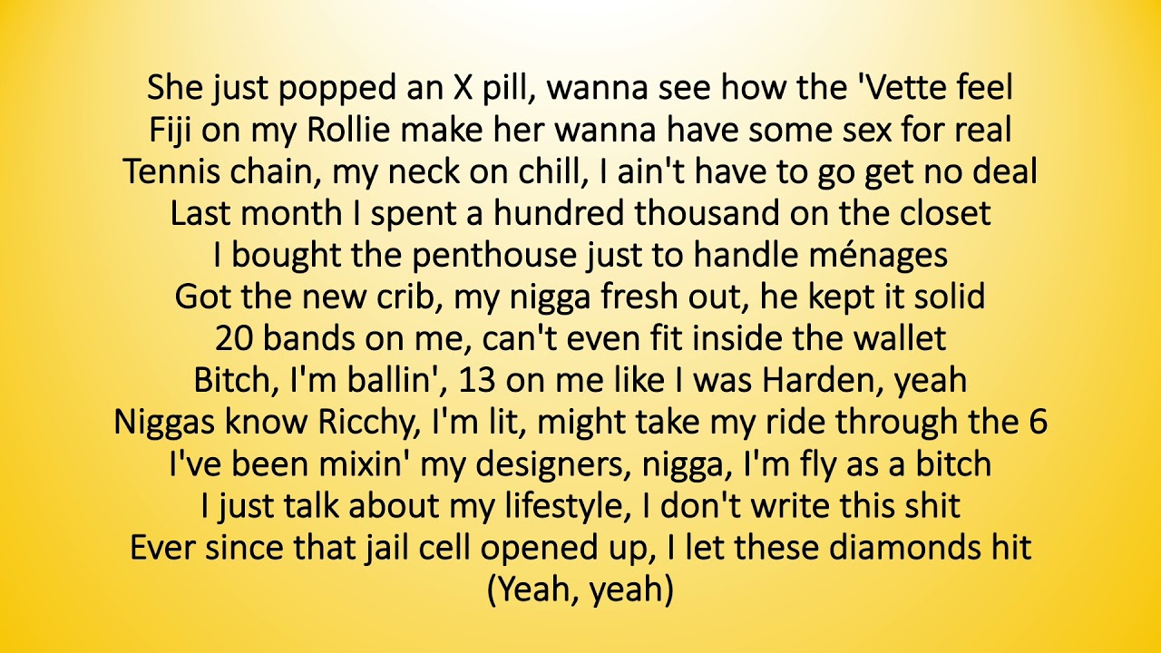 Roddy Ricch - Project Dreams (lyrics)