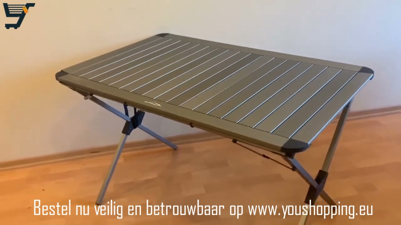 Draagbaar Campingtafel Groot XXL  Inclusief Tas