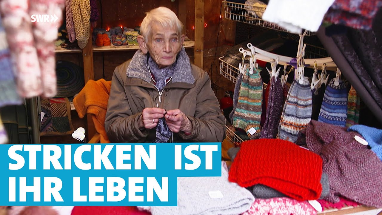 Strickliesel Hannelore (86) strickt manchmal bis 2 Uhr nachts