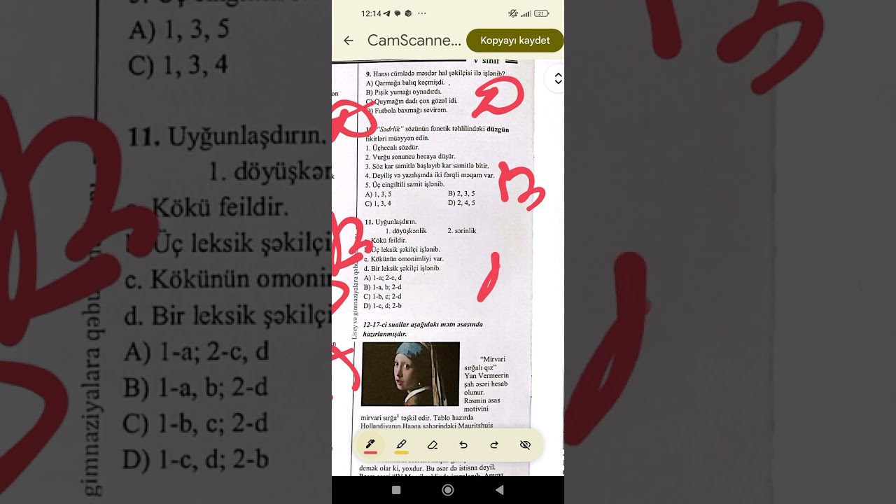 5-ci sinif liseylərə qəbul imtahanı 2024. Azərbaycan dili