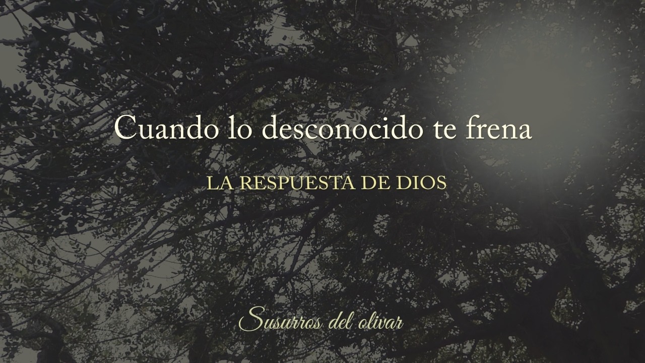 Cuando la incertidumbre te impide seguir tu vocación 🎧 Susurros del olivar (Audio)