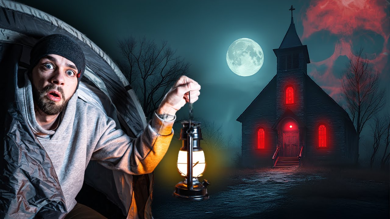 BÖSE ÜBERRASCHUNG! OVERNIGHT in HORROR KIRCHE in Tschechien