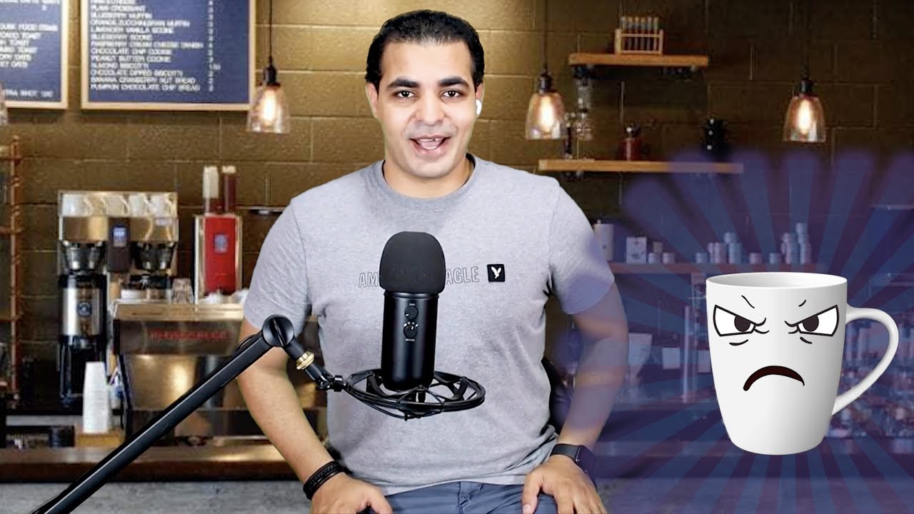 تعلم العامية الأمريكية Coffee Break Sip جو يشارك بعض القصص
