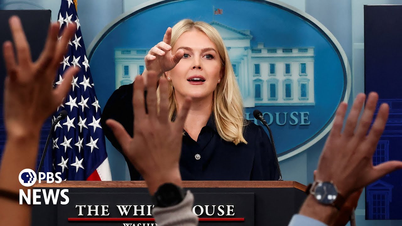 WATCH LIVE: White House holds briefing as Trump takes over D.C. police, deploys National Guard