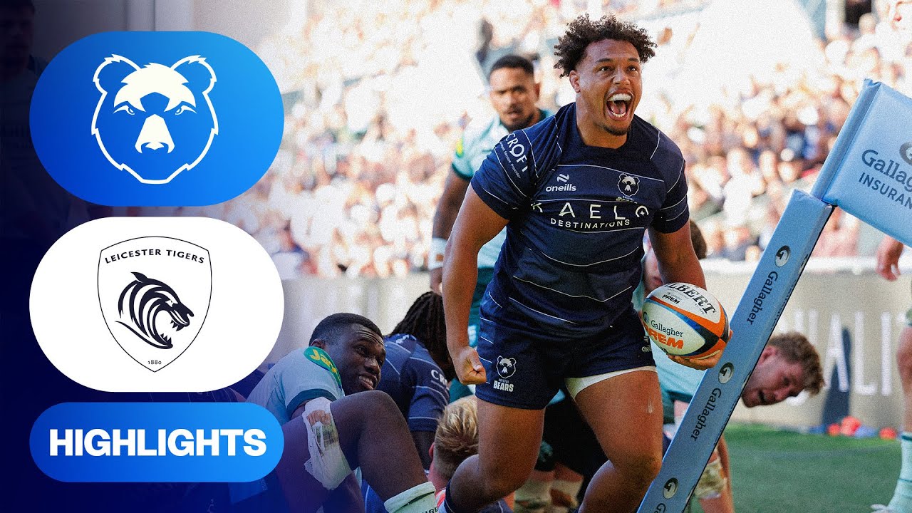 TOM JORDAN LIGHTS UP BEARS DEBUT! Highlights: Bristol Bears vS Leicester Tigers