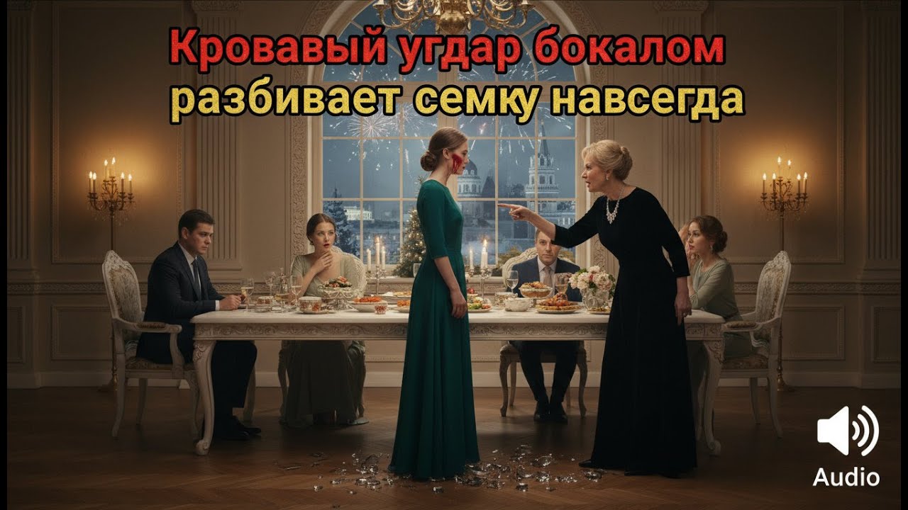 НОВОГОДНИЙ УЖИН ОБЕРНУЛСЯ СКАНДАЛОМ: РАЗБИТЫЙ БОКАЛ РАСКРЫЛ ЛОЖЬ И РАЗРУШИЛ ИДЕАЛЬНУЮ ЖИЗНЬ СВЕКРОВИ