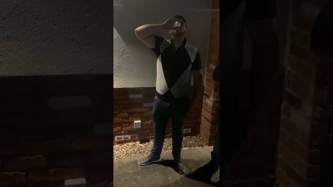 Traveller men drinking a drink for Margaret R.I.P