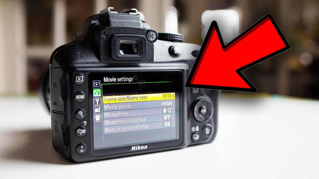 Nikon D3300 Best Video Settings in 2020 // Nikon Movie Settings Tutorial