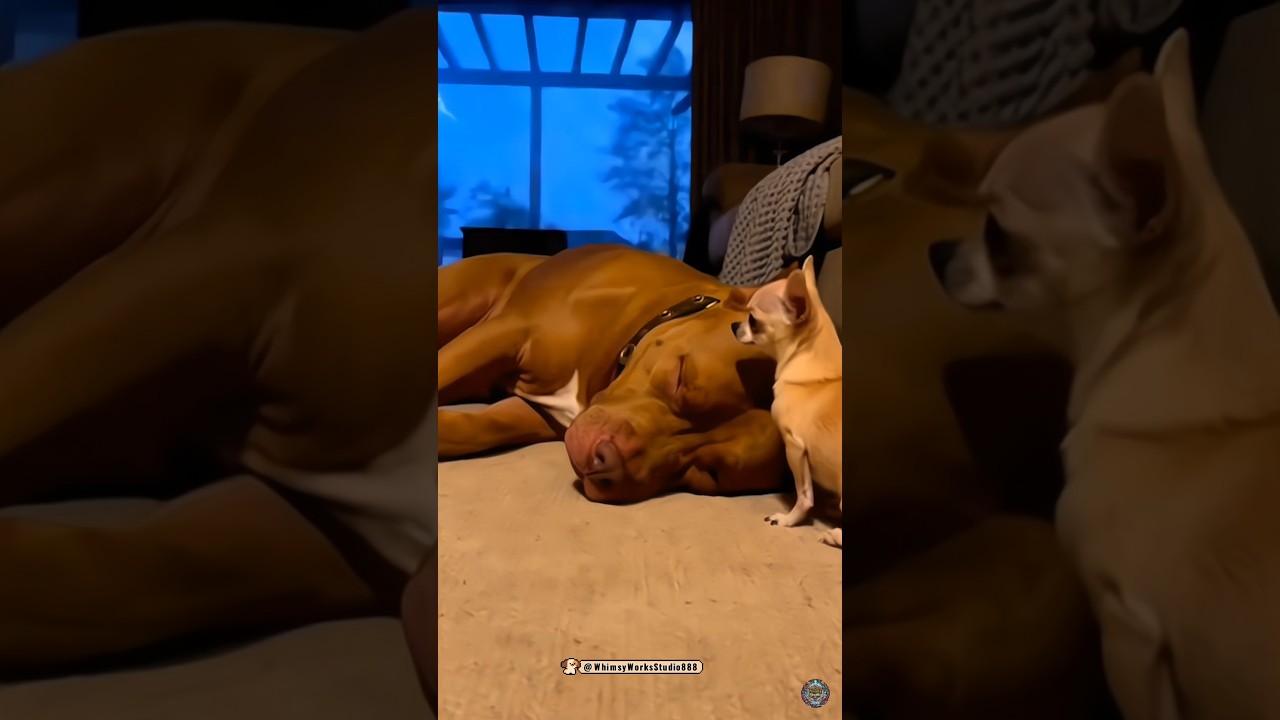 🐶 Usually Enemies, Today Friends ❤️😂 평소엔 앙숙, 오늘은 절친 