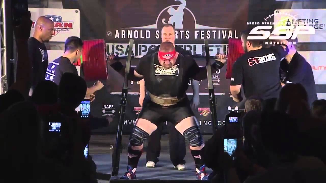 BLAINE SUMNER 500KG 1102lbs IPF SQUAT WORLD RECORD 2016
