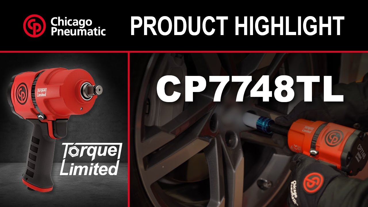 No more overtightening with the new CP7748TL &frac12;&rdquo; impact wrench