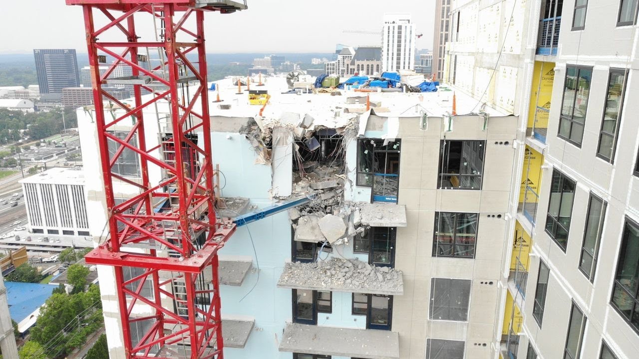 Here’s what we know about the Midtown Atlanta partial crane collapse