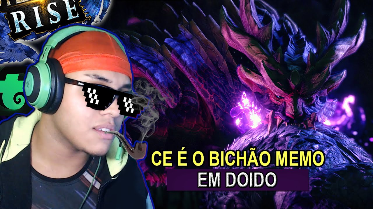 CAÇANDO O MAGNAMALO SOLO PELA PRIMEIRA VEZ! | MONSTER HUNTER RISE DEMO (PC)