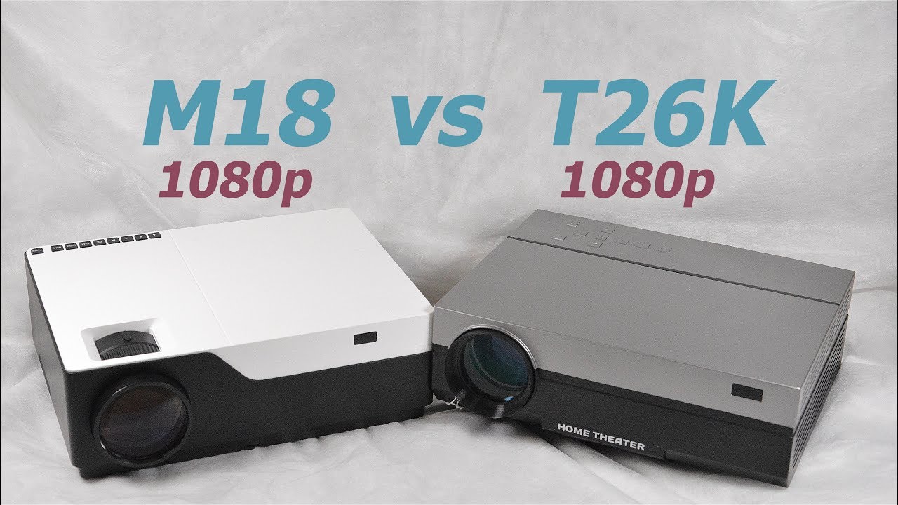Touyinger M18 vs T26K (Проектор Projector)