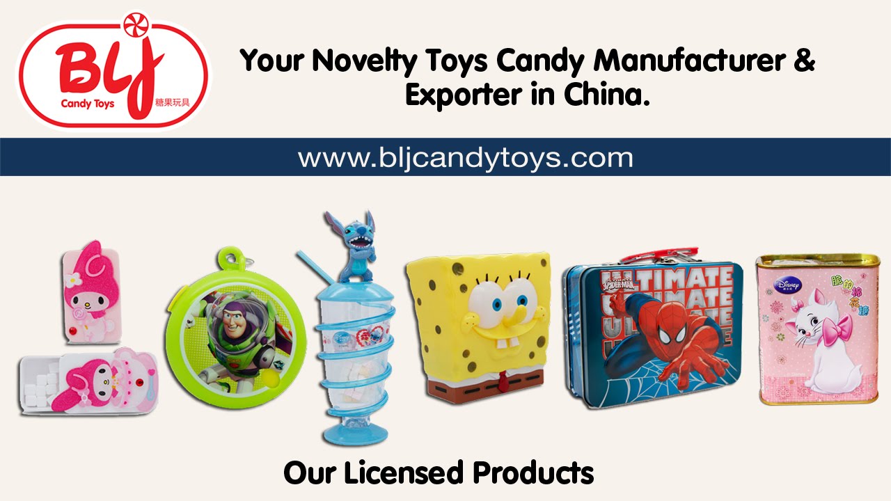 Licensed Characters China Candy Toys Manufacturer & Supplier | BLJ Candy Toys