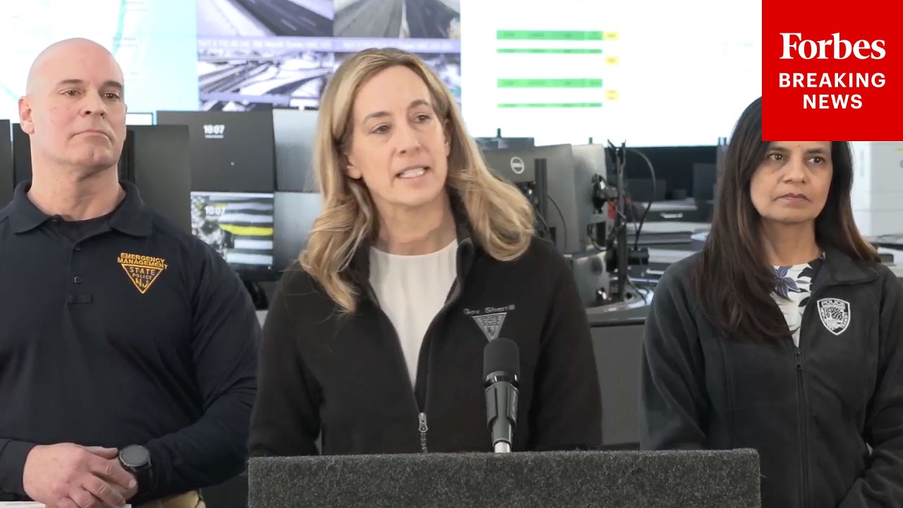 JUST IN: New Jersey Gov. Mikie Sherrill Holds A Winter Storm Press Briefing