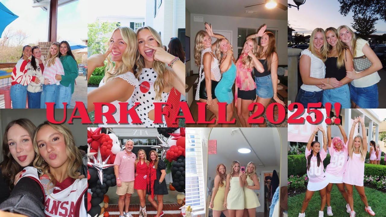 UARK Fall 2025 | Sophomore Year!!