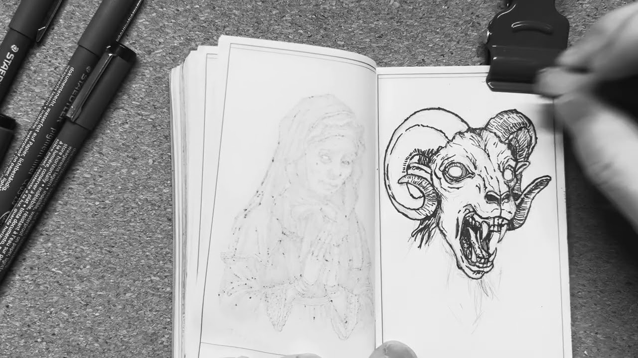 Black Mountain Monastery — Sketch Recovered from Memory