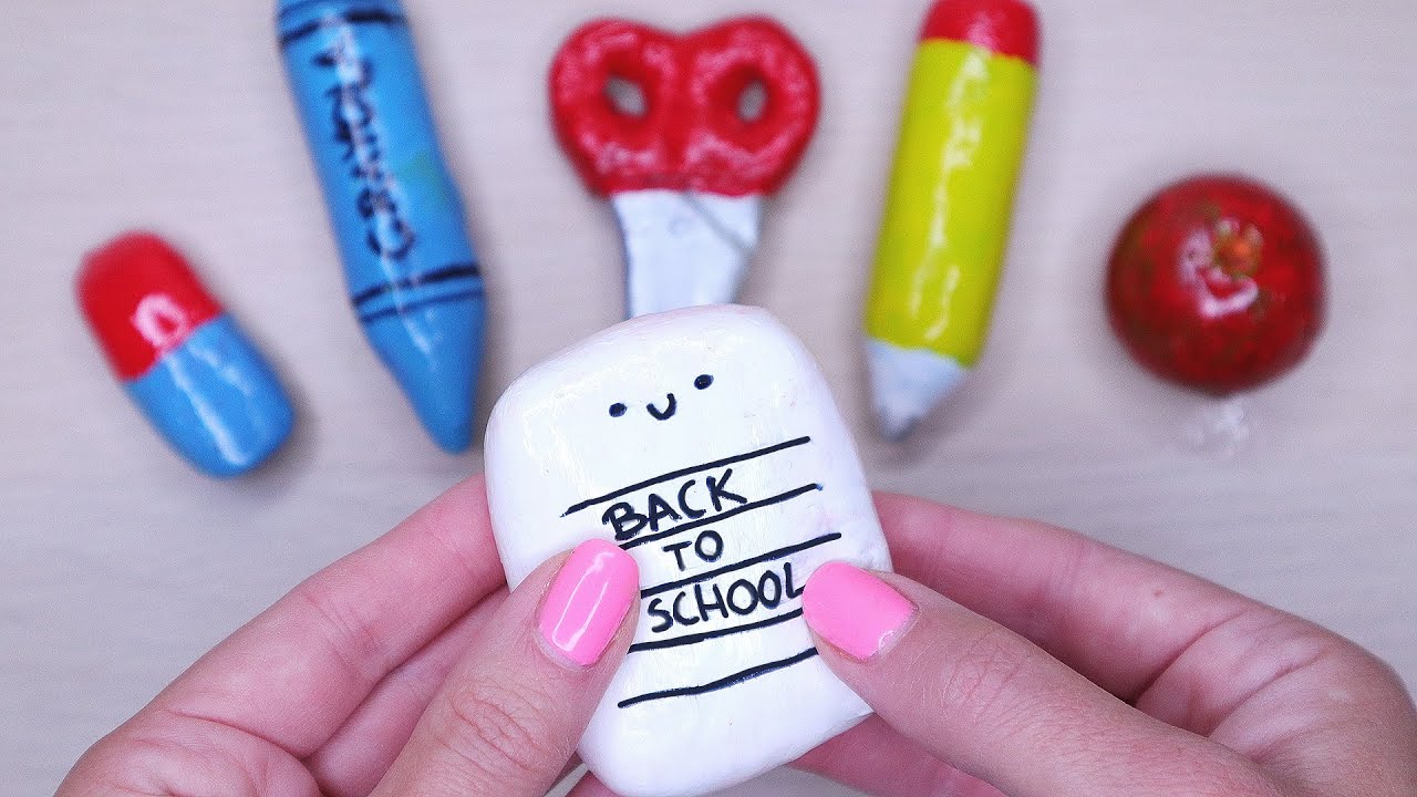 Clay Cracking Compilation ASMR | School Supplies Clay Cracking! Most Satisfying Video