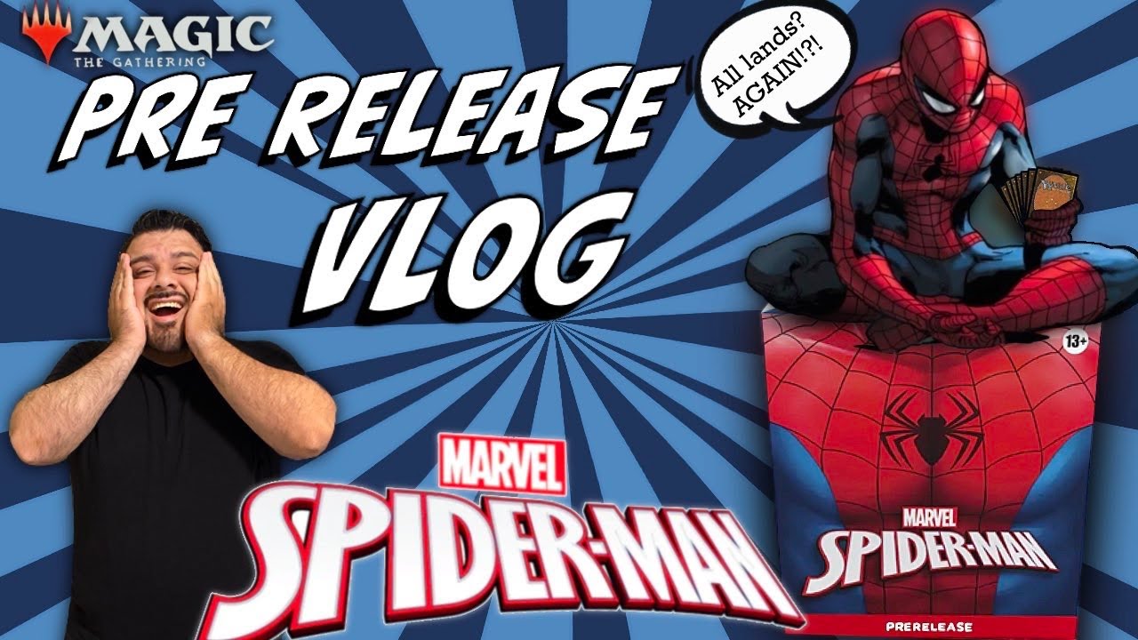 Spider-Man x MTG Pre-Release Vlog! | Magic the Gathering | #mtg #spiderman #tcg
