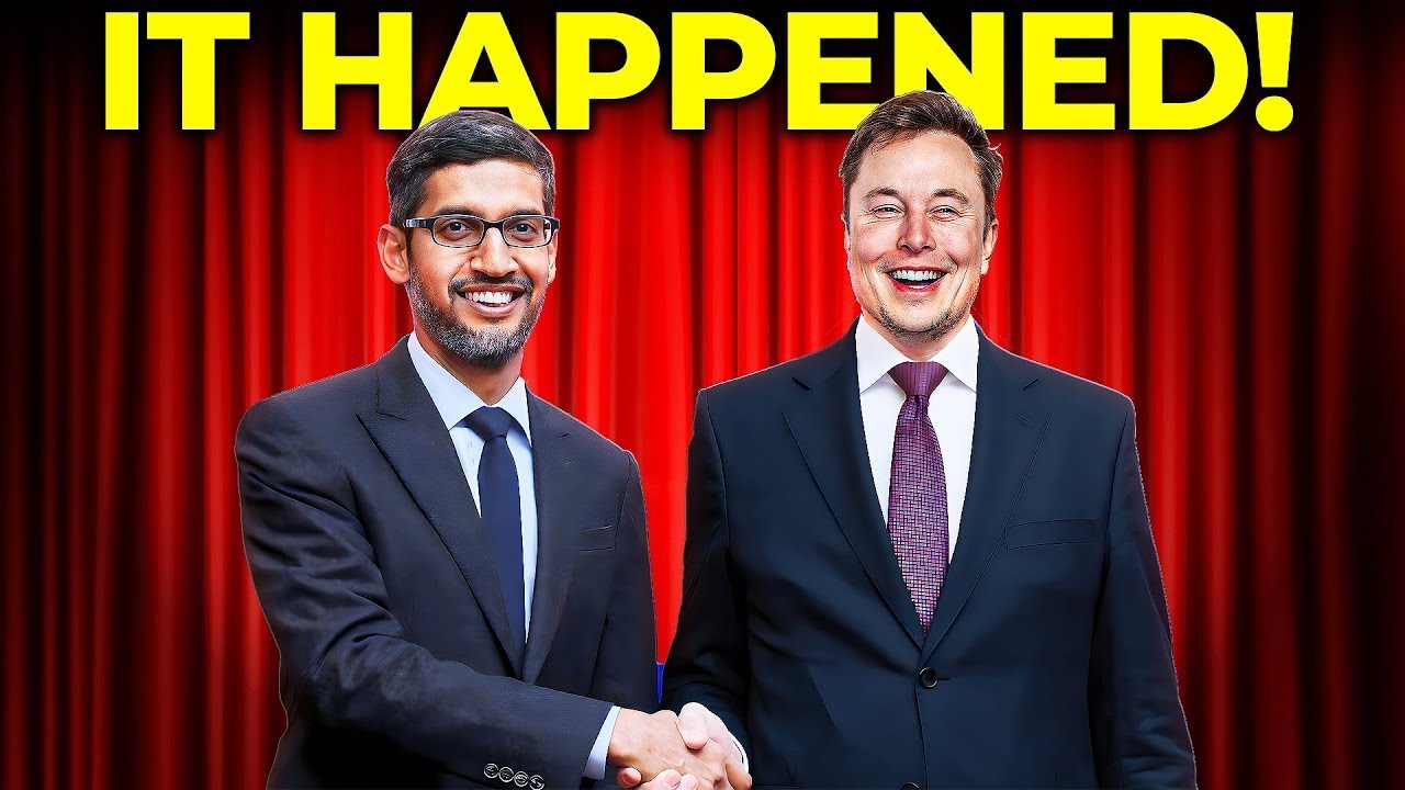 Elon Musk   I OFFICIALLY Bought Google #Tesla #google #elonmusk #sundarpichai