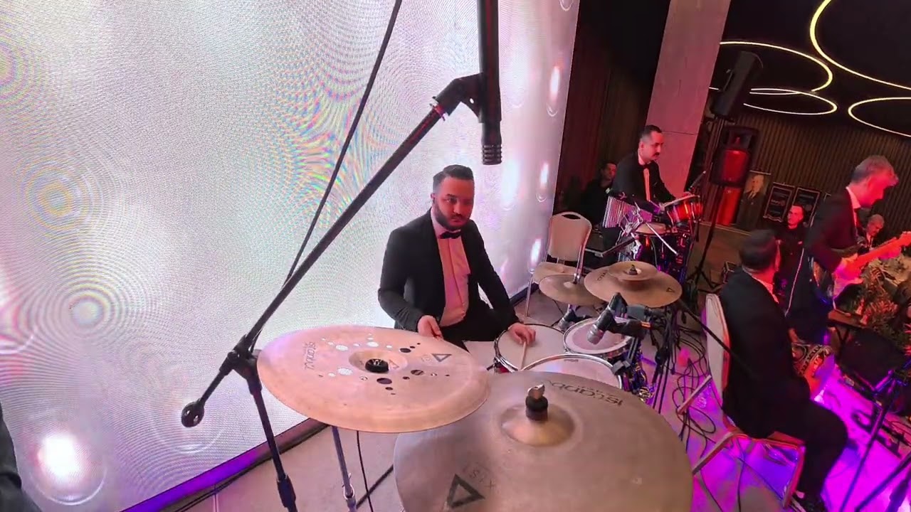 Yıldızların Altında → Seninle Başım Dertte | Drum Cover (Canlı Orkestra)