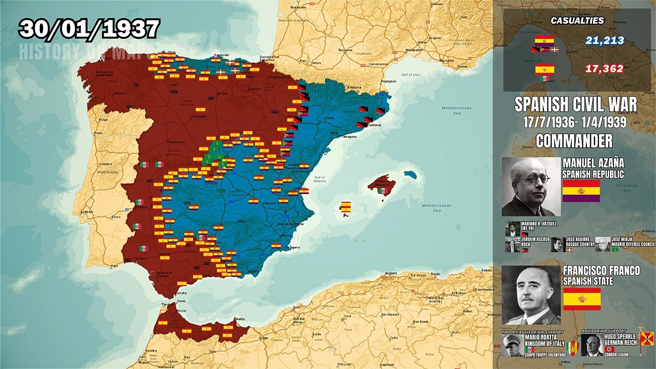 Spanish Civil War Every Day (1936-1939)