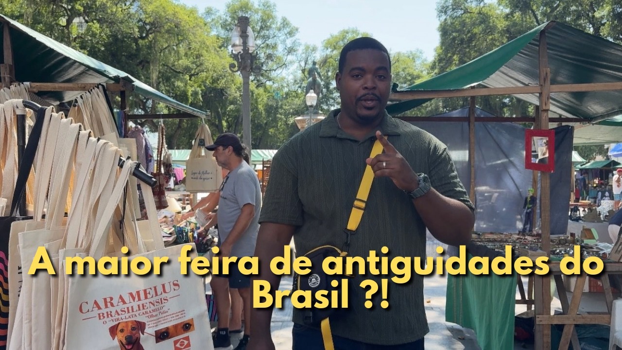 ACHEI UM TESOURO NA FEIRA DO ROLO DA PRAÇA XV POR