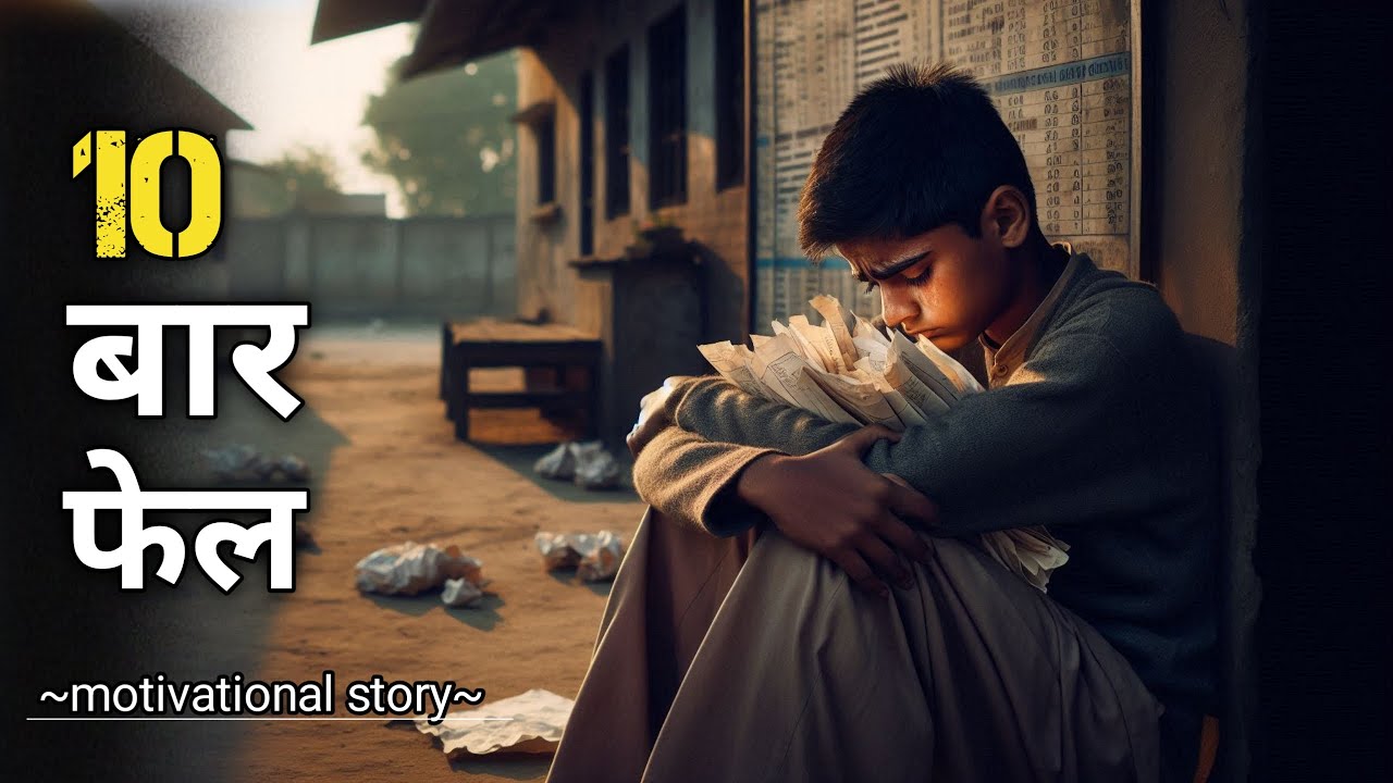10 बार फेल हुआ लड़का, फिर जो हुआ उसने सबको चौंका दिया 😱 | Motivational Story Hindi