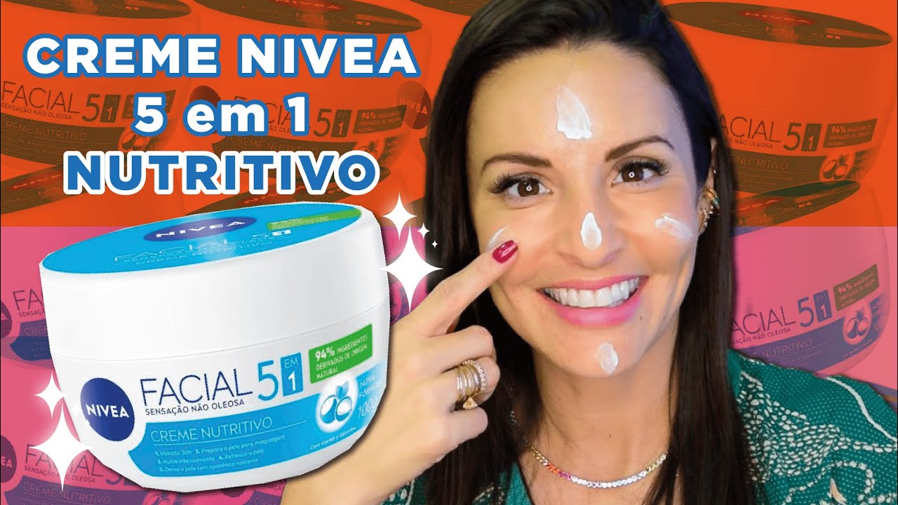 CREME NIVEA 5 em 1 NUTRITIVO