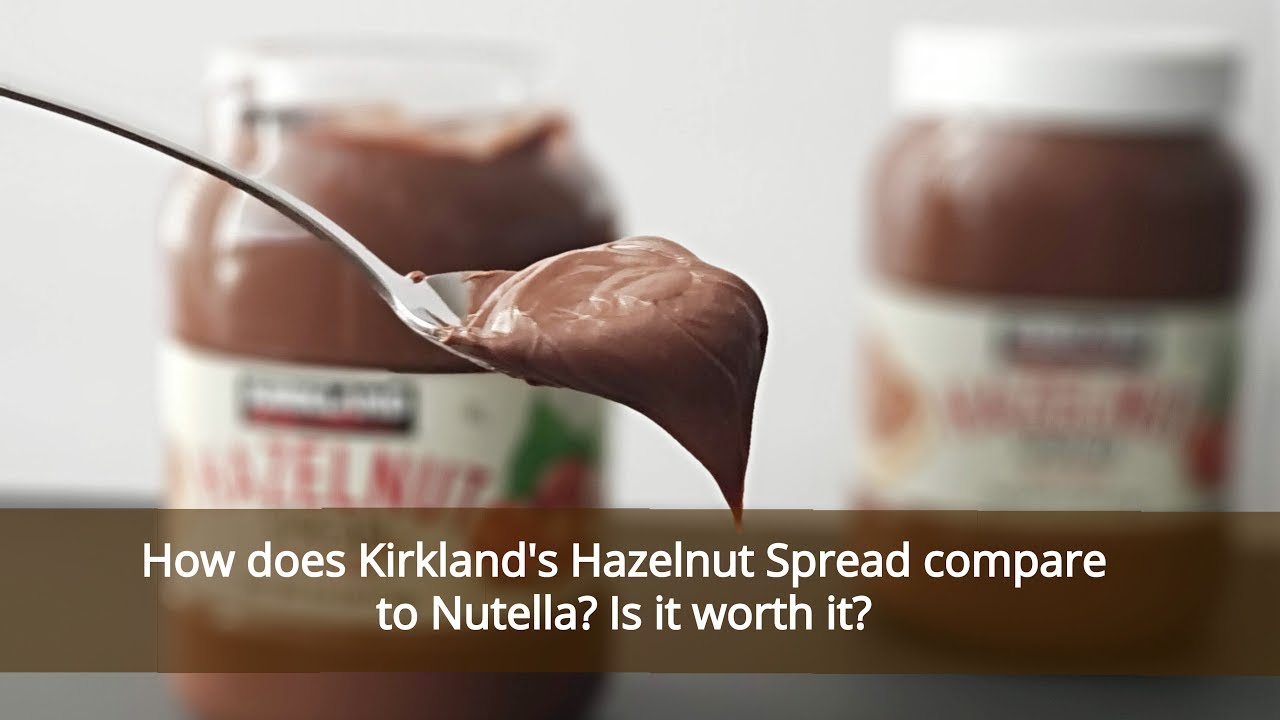 How does Kirkland Signature Spread compare to Nutella?