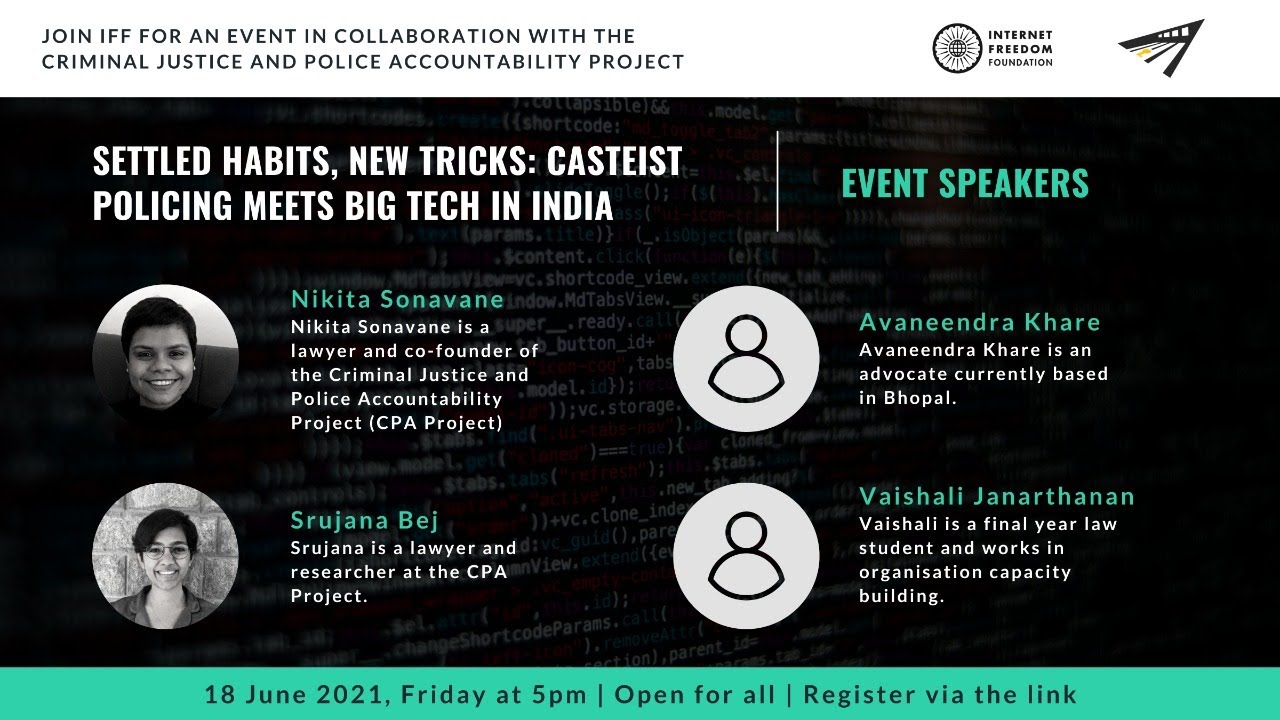 Settled Habits, New Tricks: Casteist Policing Meets Big Tech in India