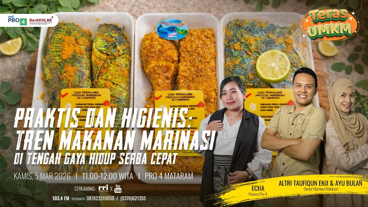 Praktis dan Higienis : Tren Makanan Marinasi di Tengah Gaya Hidup Serba Cepat