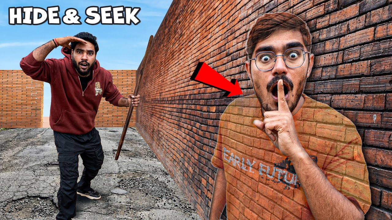Hide & Seek Challenge In Studio PART-6🔥| छुपम छुपाई का मज़ेदार खेल