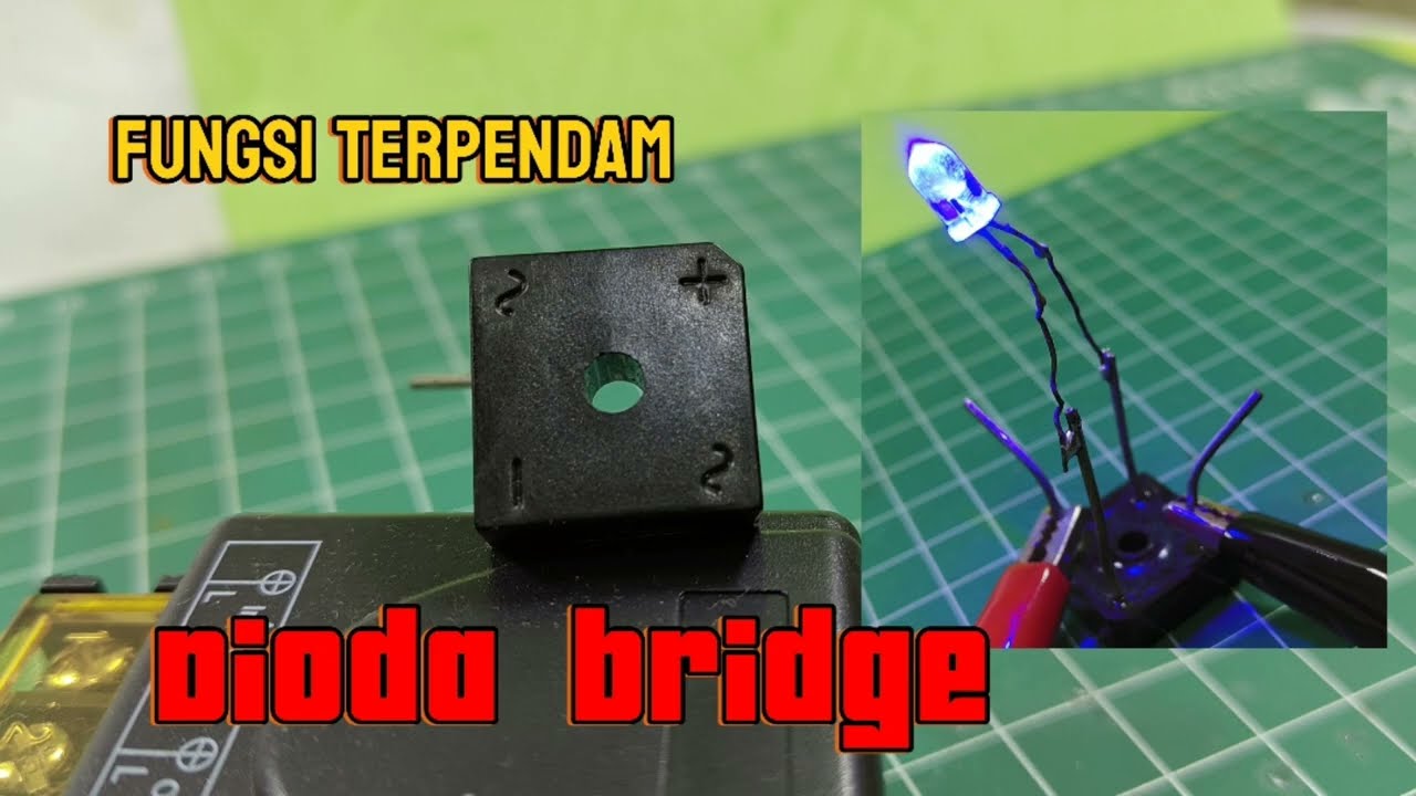 Fungsi Tersembunyi Dioda Bridge! Bisa Dipakai di Rangkaian Tanpa Perhatikan Polaritas? 🤯