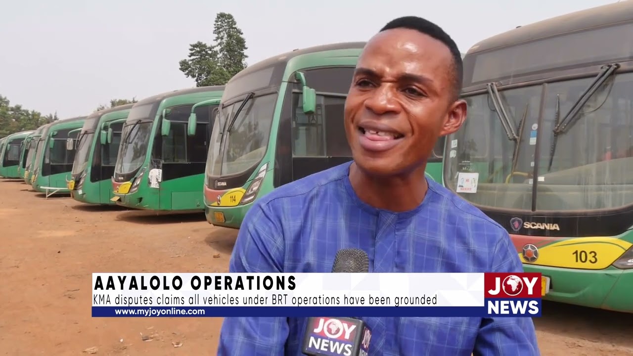 Aayalolo operations: KMA disputes claims all vehicles under BRT operations have been grounded