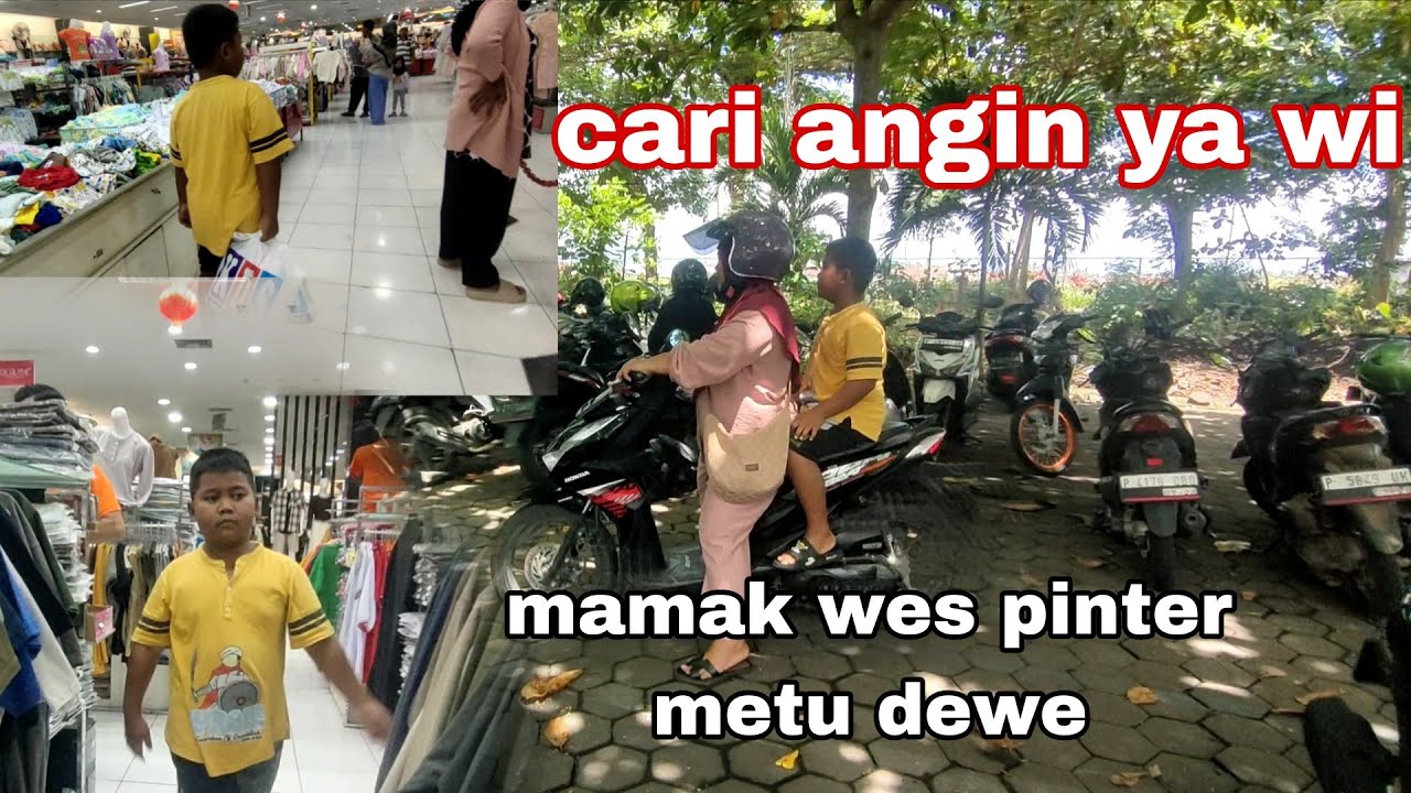 Pertama kali ajak Alwi keluar sendiri ke swalayan KDS 
